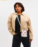  Túi Đeo Chéo Coach Mini Bucket Bag With Strawberry Print 