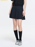  Chân Váy Xếp Ly MLB Women's Varsity Sporty Pleated Mini Skirt New York Yankees Black 3FSKV0163-50BKS 