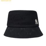  Mũ Bucket MLB Diamond Monogram Bucket Hat NY (Đen) 3AHTM114N-50BKS 