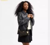  Túi Đeo Vai Coach Teri Shoulder Bag In Loved Signature Canvas With Charms - CDY18 - Brown 