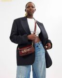  Túi Đeo Vai Coach Tabby Shoulder Bag 20 CW632 Đỏ Nâu 