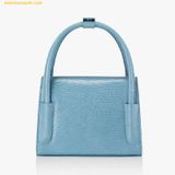  Túi Đeo Chéo Find Kapoor Marty Bag 18 Lizard Brown Sky Blue 