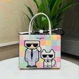  Túi Tote Vuông Karl Lagerfeld Paris Maybelle Satchel - Blush 