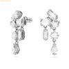  Bông Tai, Khuyên Tai Swarovski Mesmera drop earrings Mixed cuts, White, Rhodium plated 5665825 