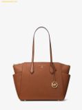  Túi Tote Michael Kors Bolso tote Marilyn mediano de piel saffiano Luggage 30S2G6AT2L 