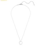  Dây Chuyền, Vòng Cổ Swarovski Matrix pendant Crystal pearl, Round cut, White, Rhodium plated - 5688751 