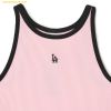  Đầm Suông MLB Women's Basic Small Logo Gold Ringer Sleeveless One-Piece Dress LA (L.Pink) - 3FOPB0643-07PKL 