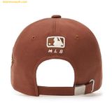  Mũ Lưỡi Trai MLB Mega Bear Boston Red Sox Ball Cap 3ACPMB04N 43BRL Màu Nâu 