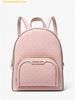  Balo Michael Kors Jaycee Medium Signature Logo Backpack 35S3G8TB6V Powder Blush 