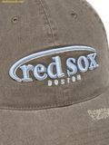  Mũ Lưỡi Trai MLB Vintage Damaged Curve Logo Unstructured Ball Cap Boston Red Sox 3ACPV106N-43BRL L.Brown 