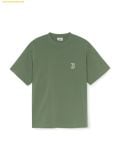  Áo Phông MLB Basic Street Cursive Oversized Short Sleeve T-shirt - Ptn.Khaki 