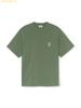 Áo Phông MLB Basic Street Cursive Oversized Short Sleeve T-shirt - Ptn.Khaki