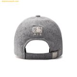  Mũ lưỡi trai MLB Heart Wool Structured Ball Cap BOS (Melange Grey) - 3ACPH0136-43MGS 