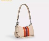  Túi Đeo Vai Coach Teri Mini Crossbody Bag With Stripe CAL22 Ivory Multi 