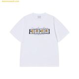  Áo Phông ADLV Chill Guy Photo 4 Cut Short Sleeve T-Shirt Trắng 