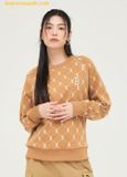 Áo Sweater MLB Dia Monogram Jaquard Piping Sweatshirts 3AMTM0144-50CRD 