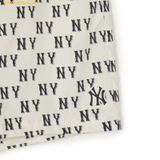  Quần Shorts MLB Classic Monogram Print 5/8 Woven Shorts NY (Cream) 3ASMM0343-50CRS 