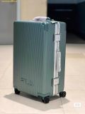  Vali Kéo Fila Khung Nhôm Aluminum Frame Hard Case Màu Xanh Rêu Size Ký Gửi 24 