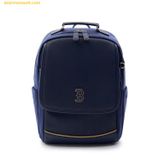  Balo MLB Dia Monogram Embossed School Bag Boston Red Sox Navy 7Abkmd14N-43Nyd Set balo + Túi Tote + Chram Gấu 