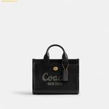  Túi Tote Vuông Coach Cargo Tote Bag 20 Black CAO26 