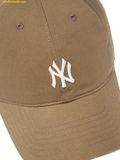  Mũ Lưỡi Trai MLB Rookie Unstructured Ball Cap New York Yankees 3ACP7701N-50BGD Màu Nâu 