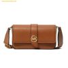 Túi Tote Michael Kors Greenwich Extra-Small Saffiano Leather Sling Crossbody Bag Nâu