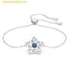  Vòng Tay, Lắc Tay Swarovski Stella Bracelet Star, Blue, Rhodium Plated 5639187 