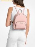  Balo Michael Kors Jaycee Medium Signature Logo Backpack 35S3G8TB6V Powder Blush 