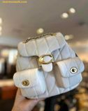  Balo Coach Tabby Backpack With Quilting - CU076 - Trắng 