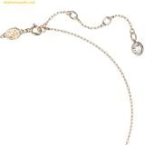  Dây Chuyền Swarovski Iconic Swan Pendant Swan, Green, Rose Gold-Tone Plated 5650067 