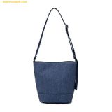  Túi Đeo Vai MLB Denim Coopers Mega Logo New York Yankees Bucket Bag 3ABML054N-50INS 