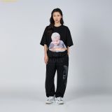  Áo Phông ADLV Baby Face Pie Boy Short Sleeve T-Shirt - Đen 