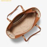  Túi Tote Michael Kors MK Jet Set Travel Large Logo Bag 35T0GTVT3V Màu Nâu Logo 