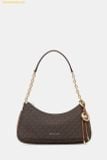  Túi Đeo Vai Michael Kors Nolita Medium Signature Logo Chain Pochette 32R6GY5W6B brown 