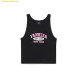  Áo Ba Lỗ MLB Women's Varsity Slim Fit Crop Top with Golgi Nashville NY (Black) 3FTKV0243-50BKS 