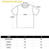  Áo Phông ADLV Ac Bear One Tone Basic Logo Short Sleeve T-Shirt Trắng 
