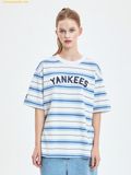  Áo Thun MLB Varsity Stripe Overfit New York Yankees 3ATSV0353-50IVS 