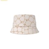  Mũ Bucket MLB DIA MONOGRAM BUCKET HAT NEW YORK YANKEES 3AHTM024N-50CRD - Trắng 