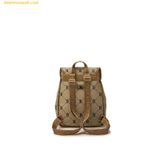  Balo MLB Dia Monogram Mini Backpack New Boston Red Sox Beige 7ABKMD45N-43BGS 