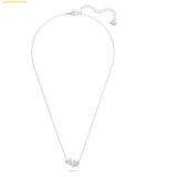  Dây Chuyền, Vòng Cổ Swarovski Mesmera necklace Heart, White, Rhodium plated 5517117 