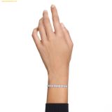  Lắc Tay Swarovski Una Angelic bracelet Round cut, Small, White, Rhodium plated 