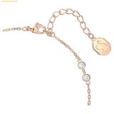  Lắc Tay Swarovski Remix Collection strand Round cut, White, 18K rose gold finish 5664055 
