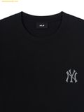  Áo Phông MLB Vintage Denim-like Monotive Oversized Short Sleeve T-shirt New York Yankees Black 3ATSM0763-50BKS 