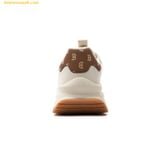  Giày Thể Thao MLB Korea Chunky Runner Classic Monogram Boston Red Sox Nâu - 3ASHCRM3N-43BRS 