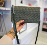  Túi Đeo Chéo Michael Kors Jet Set Signature Logo Crossbody Bag Olive 35F5STVC8V 