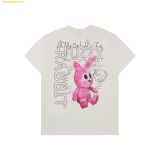  Áo Phông ADLV Retro Rabbit Short Sleeve T-Shirt Trắng Cream 