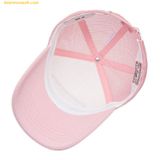  Mũ Lưỡi Trai MLB Varsity Wappen Mesh Cap PHI Mg.Pink 3AMCV0243-10PKM 