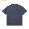 Áo Phông Lifework Washed Silicone Radok Short Sleeve T-shirt LW255TS905 Navy 