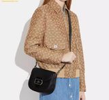  Túi Đeo Chéo Coach Morgan Saddle Bag Black CG470 Đen 
