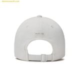  Mũ Lưỡi Trai MLB Sportive Varsity Emblem Unstructured Ball Cap NY (Ivory) 3ACPV094N-50IVS Trắng Phom Cứng 